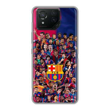 Силиконовый чехол на ASUS ROG Phone 8 с принтом Барселона Barcelona