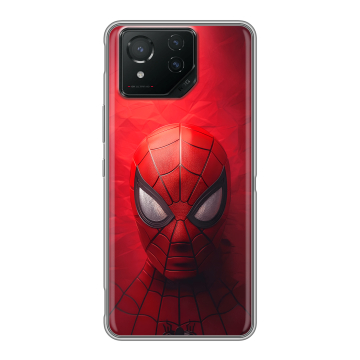 Силиконовый чехол на ASUS ROG Phone 8 с принтом Spiderman Человек паук Силиконовый чехол на ASUS ROG Phone 8 с принтом Spiderman Человек паук