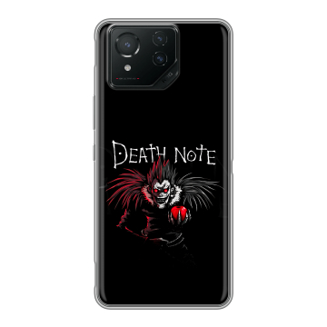 Силиконовый чехол на ASUS ROG Phone 8 с принтом Death note Тетрадь смерти Силиконовый чехол на ASUS ROG Phone 8 с принтом Death note Тетрадь смерти