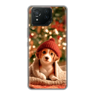Силиконовый чехол на ASUS ROG Phone 8 с принтом Новый год Силиконовый чехол на ASUS ROG Phone 8 с принтом Новый год