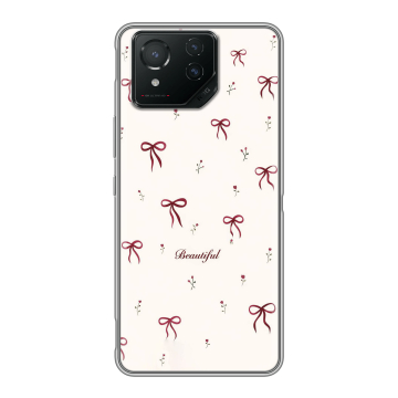 Силиконовый чехол на ASUS ROG Phone 8 с принтом для девочек