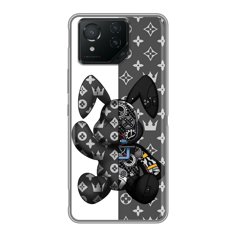 Силиконовый чехол на ASUS ROG Phone 8 с принтом Луи робот Силиконовый чехол на ASUS ROG Phone 8 с принтом Луи робот