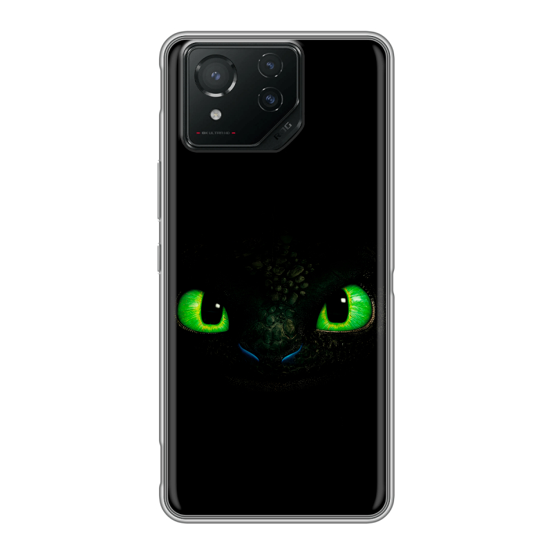 Силиконовый чехол на ASUS ROG Phone 8 с принтом Как приручить дракона Силиконовый чехол на ASUS ROG Phone 8 с принтом Как приручить дракона