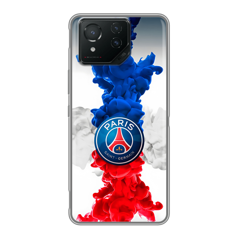 Силиконовый чехол на ASUS ROG Phone 8 с принтом PSG ПСЖ Силиконовый чехол на ASUS ROG Phone 8 с принтом PSG ПСЖ