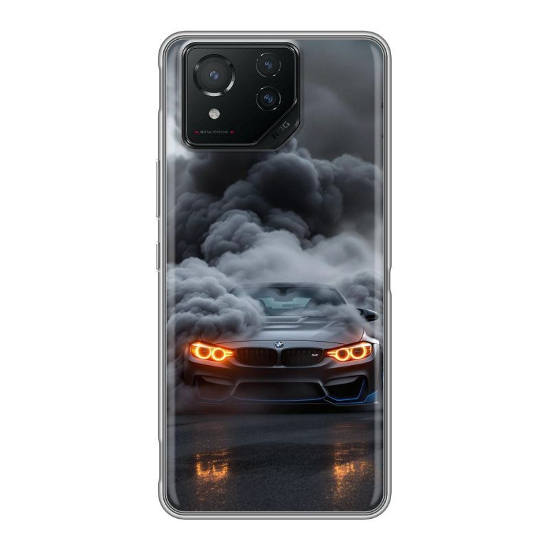 Силиконовый чехол на ASUS ROG Phone 8 с принтом BMW БМВ Силиконовый чехол на ASUS ROG Phone 8 с принтом BMW БМВ
