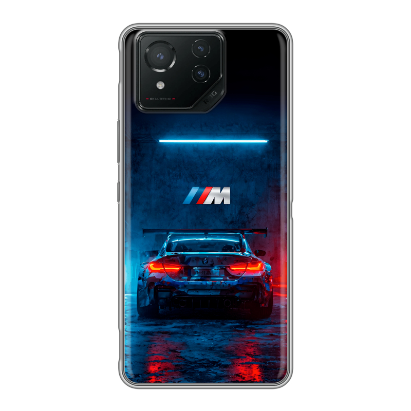 Силиконовый чехол на ASUS ROG Phone 8 с принтом BMW БМВ Силиконовый чехол на ASUS ROG Phone 8 с принтом BMW БМВ