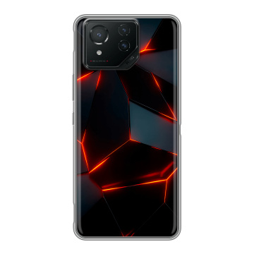 Силиконовый чехол на ASUS ROG Phone 8 Pro с принтом Яркие абстракции Силиконовый чехол на ASUS ROG Phone 8 Pro с принтом Яркие абстракции