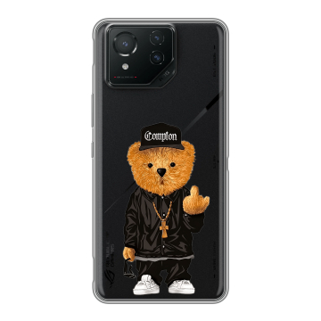 Силиконовый чехол на ASUS ROG Phone 8 Pro с принтом Мишка Силиконовый чехол на ASUS ROG Phone 8 Pro с принтом Мишка