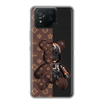 Силиконовый чехол на ASUS ROG Phone 8 Pro с принтом Луи робот Силиконовый чехол на ASUS ROG Phone 8 Pro с принтом Луи робот