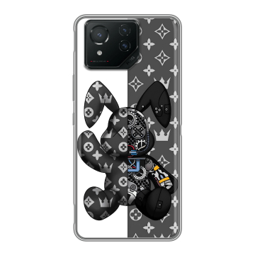 Силиконовый чехол на ASUS ROG Phone 8 Pro с принтом Луи робот Силиконовый чехол на ASUS ROG Phone 8 Pro с принтом Луи робот
