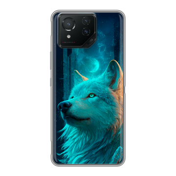 Силиконовый чехол на ASUS ROG Phone 8 Pro с принтом бабочки саккура Силиконовый чехол на ASUS ROG Phone 8 Pro с принтом бабочки саккура