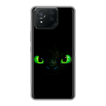 Силиконовый чехол на ASUS ROG Phone 8 Pro с принтом Как приручить дракона Силиконовый чехол на ASUS ROG Phone 8 Pro с принтом Как приручить дракона