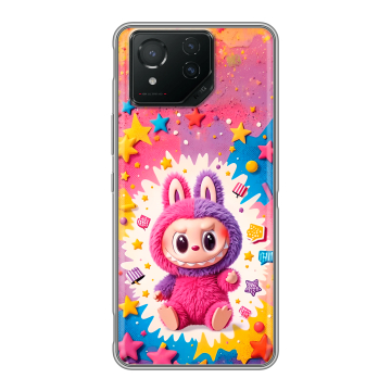 Силиконовый чехол на ASUS ROG Phone 8 Pro с принтом Labubu Лабубу Силиконовый чехол на ASUS ROG Phone 8 Pro с принтом Labubu Лабубу