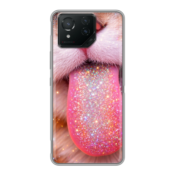 Силиконовый чехол на ASUS ROG Phone 8 Pro с принтом для девочек Силиконовый чехол на ASUS ROG Phone 8 Pro с принтом для девочек