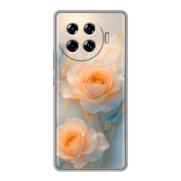 Силиконовый чехол на Tecno Spark 20 Pro Plus с принтом Женский