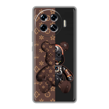 Силиконовый чехол на Tecno Spark 20 Pro Plus с принтом Луи робот