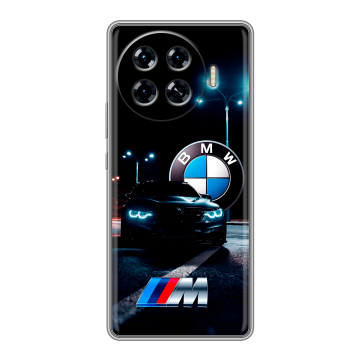 Силиконовый чехол на Tecno Spark 20 Pro Plus с принтом БМВ BMW Силиконовый чехол на Tecno Spark 20 Pro Plus с принтом БМВ BMW