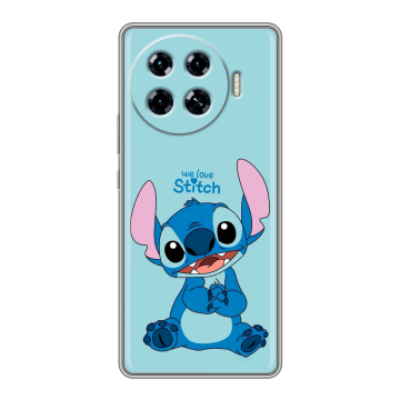 Силиконовый чехол на Tecno Spark 20 Pro Plus с принтом Лило и Стич