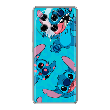Силиконовый чехол на Tecno Spark 20 Pro Plus с принтом Лило и Стич