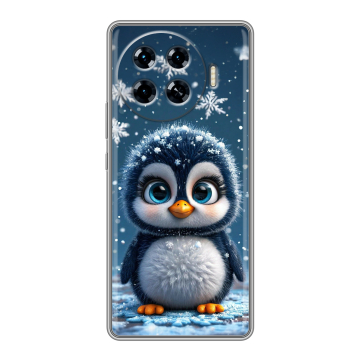 Силиконовый чехол на Tecno Spark 20 Pro Plus с принтом Новый год