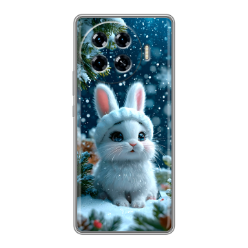 Силиконовый чехол на Tecno Spark 20 Pro Plus с принтом Новый год