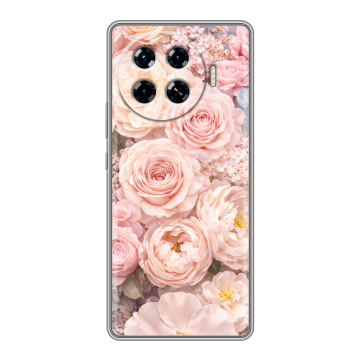 Силиконовый чехол на Tecno Spark 20 Pro Plus с принтом женский