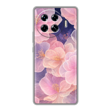 Силиконовый чехол на Tecno Spark 20 Pro Plus с принтом женский