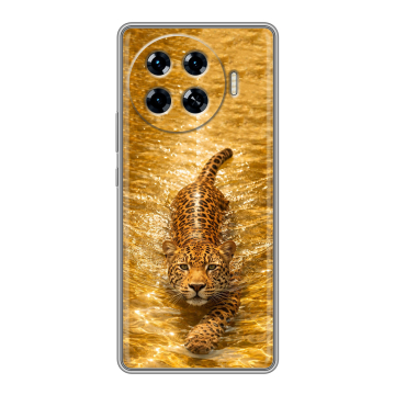 Силиконовый чехол на Tecno Spark 20 Pro Plus с принтом женский