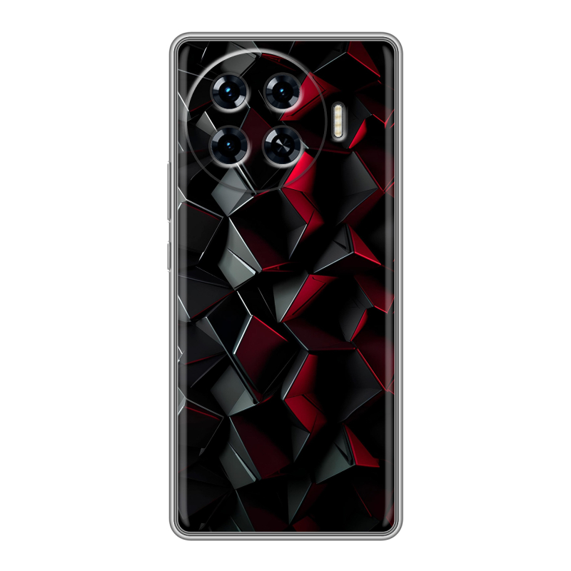 Силиконовый чехол на Tecno Spark 20 Pro Plus с принтом Абстракция Силиконовый чехол на Tecno Spark 20 Pro Plus с принтом Абстракция