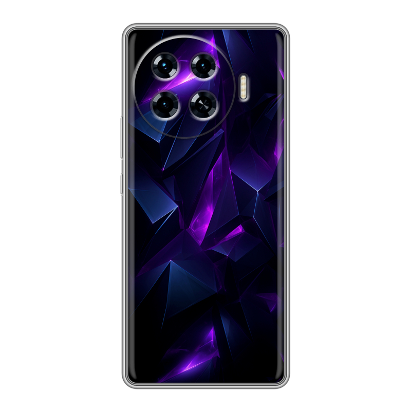 Силиконовый чехол на Tecno Spark 20 Pro Plus с принтом Абстракиция Силиконовый чехол на Tecno Spark 20 Pro Plus с принтом Абстракиция