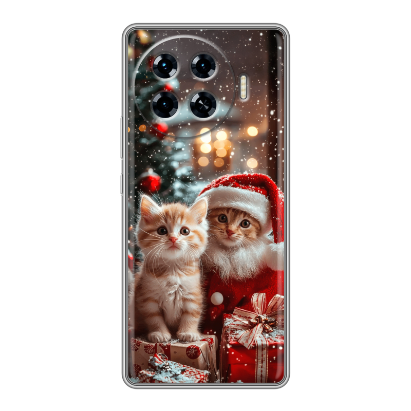 Силиконовый чехол на Tecno Spark 20 Pro Plus с принтом Новый год Силиконовый чехол на Tecno Spark 20 Pro Plus с принтом Новый год