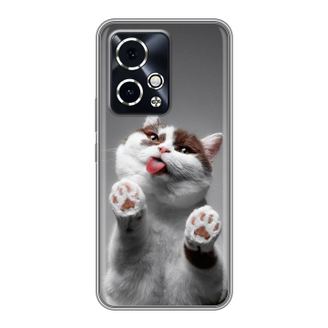 Силиконовый чехол на Honor 90 GT с принтом Коты Силиконовый чехол на Honor 90 GT с принтом Коты