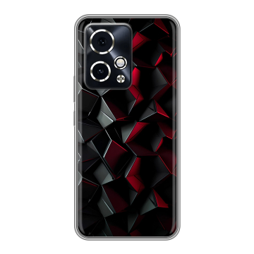 Силиконовый чехол на Honor 90 GT с принтом Абстракция
