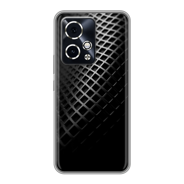 Силиконовый чехол на Honor 90 GT с принтом Текстура металла
