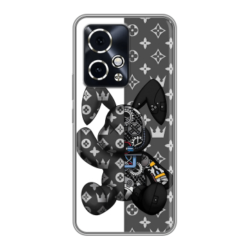 Силиконовый чехол на Honor 90 GT с принтом Луи робот