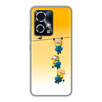 Силиконовый чехол на Honor 90 GT с принтом Миньоны Силиконовый чехол на Honor 90 GT с принтом Миньоны