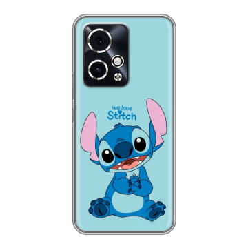Силиконовый чехол на Honor 90 GT с принтом Лило и Стич