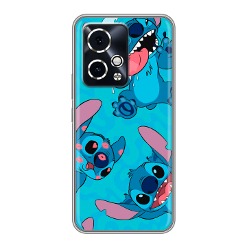 Силиконовый чехол на Honor 90 GT с принтом Лило и Стич