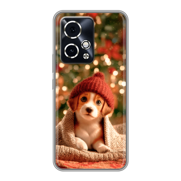 Силиконовый чехол на Honor 90 GT с принтом Новый год