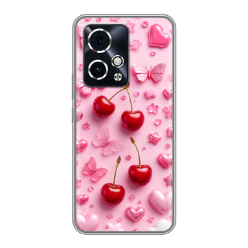 Силиконовый чехол на Honor 90 GT с принтом для девочек Силиконовый чехол на Honor 90 GT с принтом для девочек