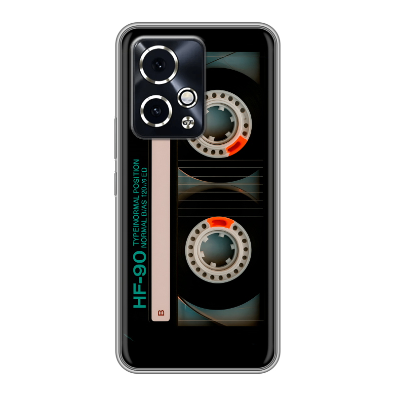 Силиконовый чехол на Honor 90 GT с принтом Кассета Силиконовый чехол на Honor 90 GT с принтом Кассета
