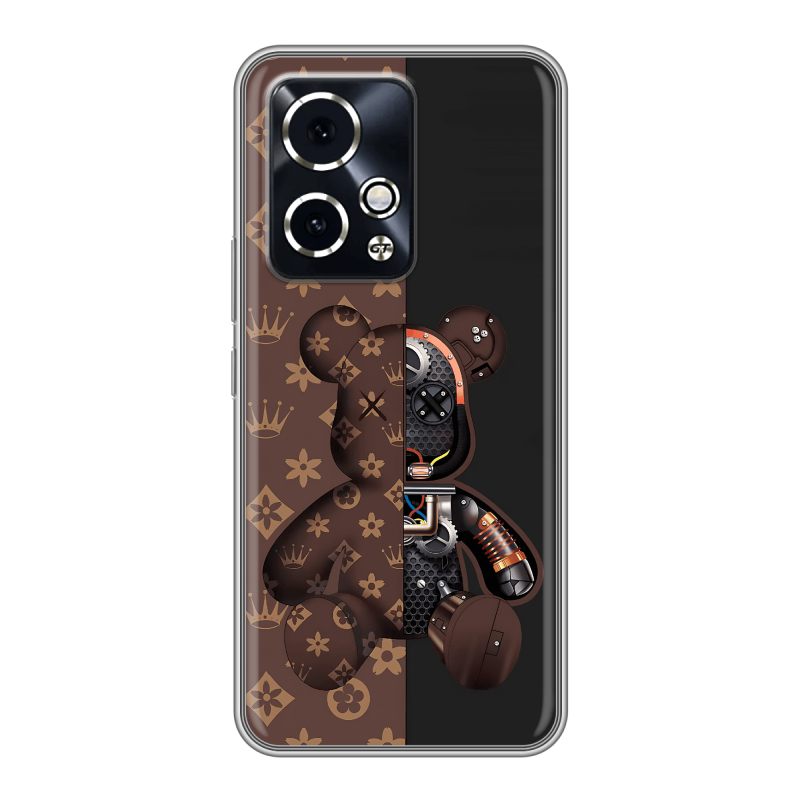 Силиконовый чехол на Honor 90 GT с принтом Луи робот Силиконовый чехол на Honor 90 GT с принтом Луи робот