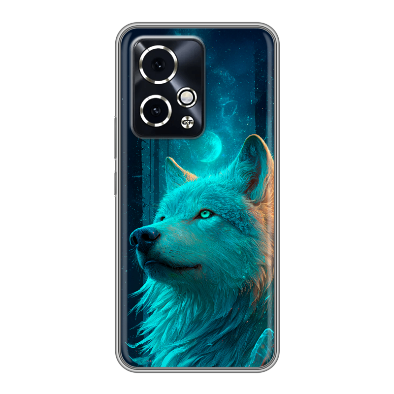 Силиконовый чехол на Honor 90 GT с принтом бабочки саккура Силиконовый чехол на Honor 90 GT с принтом бабочки саккура