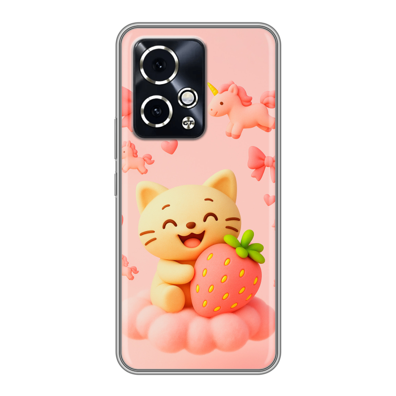 Силиконовый чехол на Honor 90 GT с принтом для девочек Силиконовый чехол на Honor 90 GT с принтом для девочек