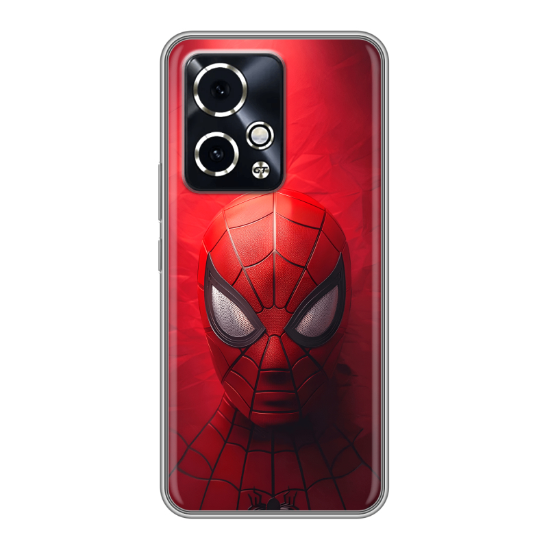 Силиконовый чехол на Honor 90 GT с принтом Spiderman Человек паук Силиконовый чехол на Honor 90 GT с принтом Spiderman Человек паук
