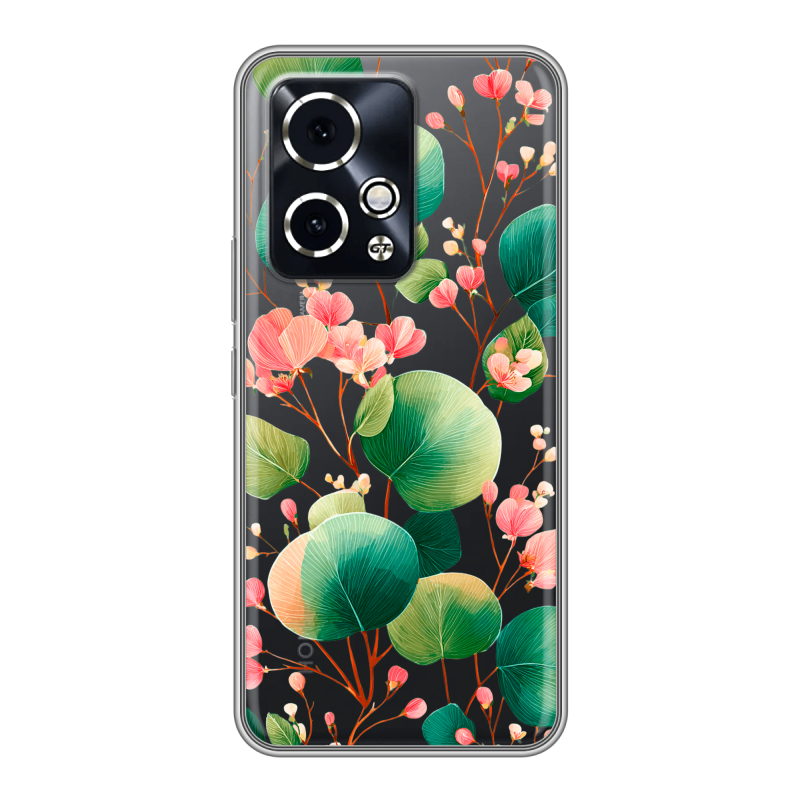 Силиконовый чехол на Honor 90 GT с принтом женский Силиконовый чехол на Honor 90 GT с принтом женский