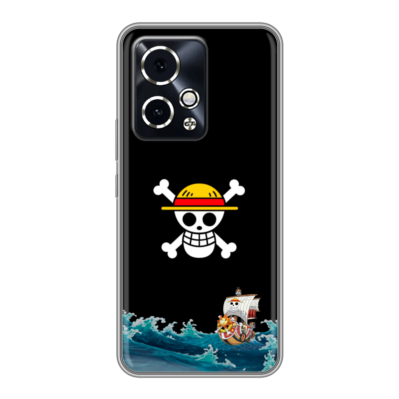 Силиконовый чехол на Honor 90 GT с принтом One Piece Ван Пис Силиконовый чехол на Honor 90 GT с принтом One Piece Ван Пис
