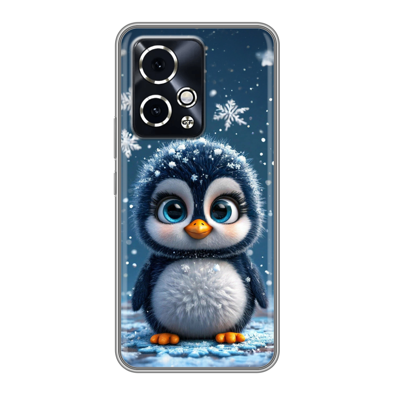 Силиконовый чехол на Honor 90 GT с принтом Новый год Силиконовый чехол на Honor 90 GT с принтом Новый год