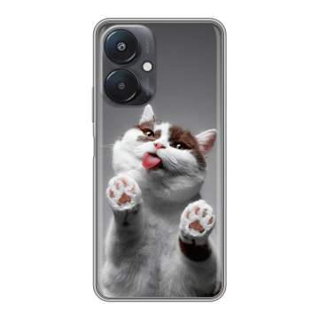 Силиконовый чехол на Xiaomi Redmi 13C 5G с принтом Коты