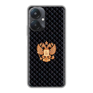 Силиконовый чехол на Xiaomi Redmi 13C 5G с принтом Герб России принт